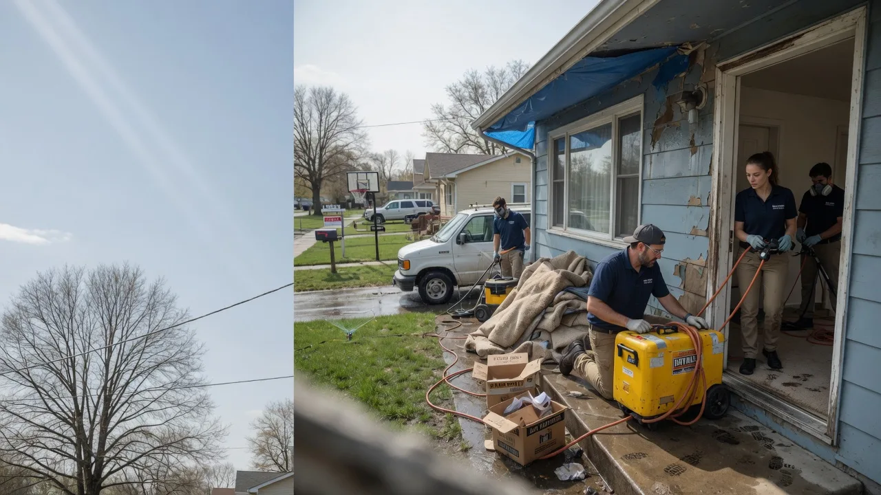 Basement Flood Cleanup in Courtland, MN near me